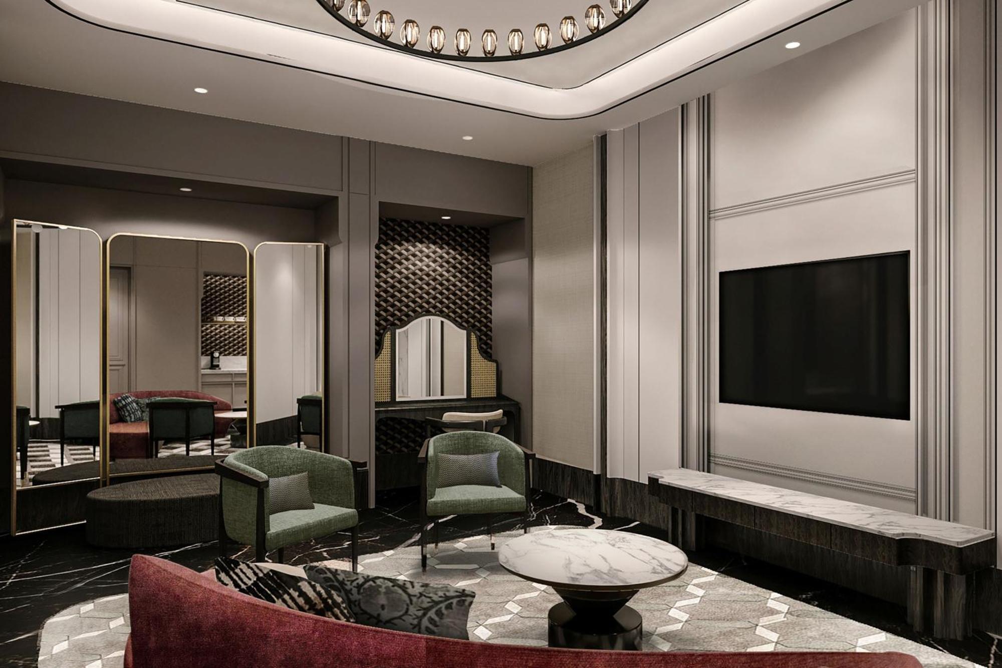 槟城诺瑟姆套房酒店 乔治敦 外观 照片 The interior of the lounge