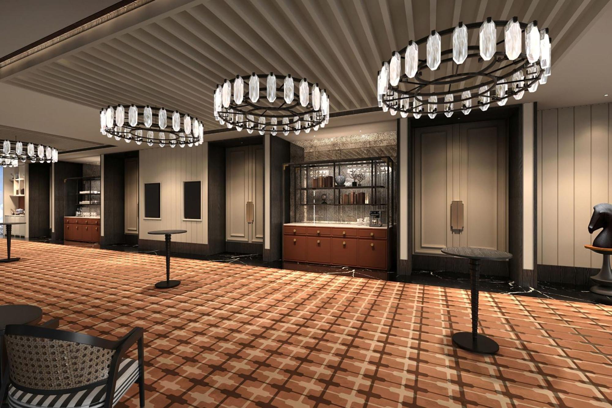 槟城诺瑟姆套房酒店 乔治敦 外观 照片 The interior of the new 2018-built terminal