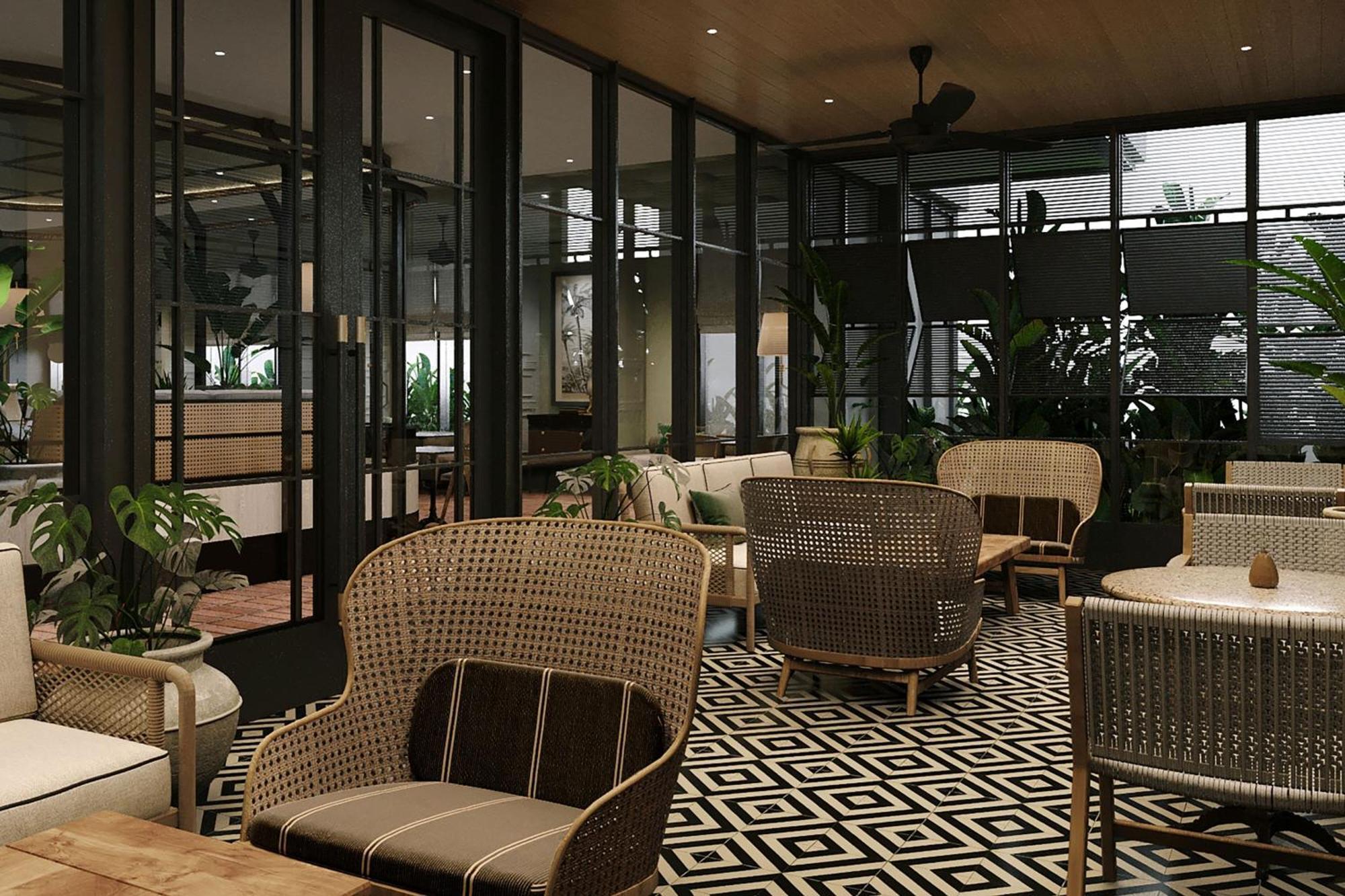 槟城诺瑟姆套房酒店 乔治敦 外观 照片 The interior of the hotel