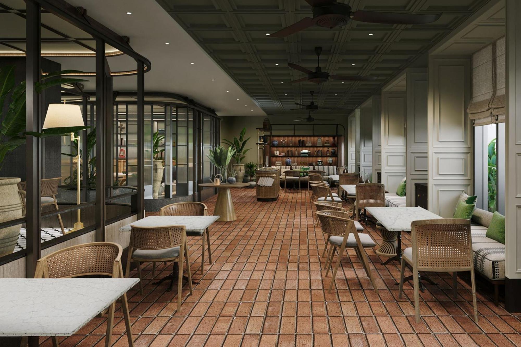 槟城诺瑟姆套房酒店 乔治敦 外观 照片 The interior of the restaurant