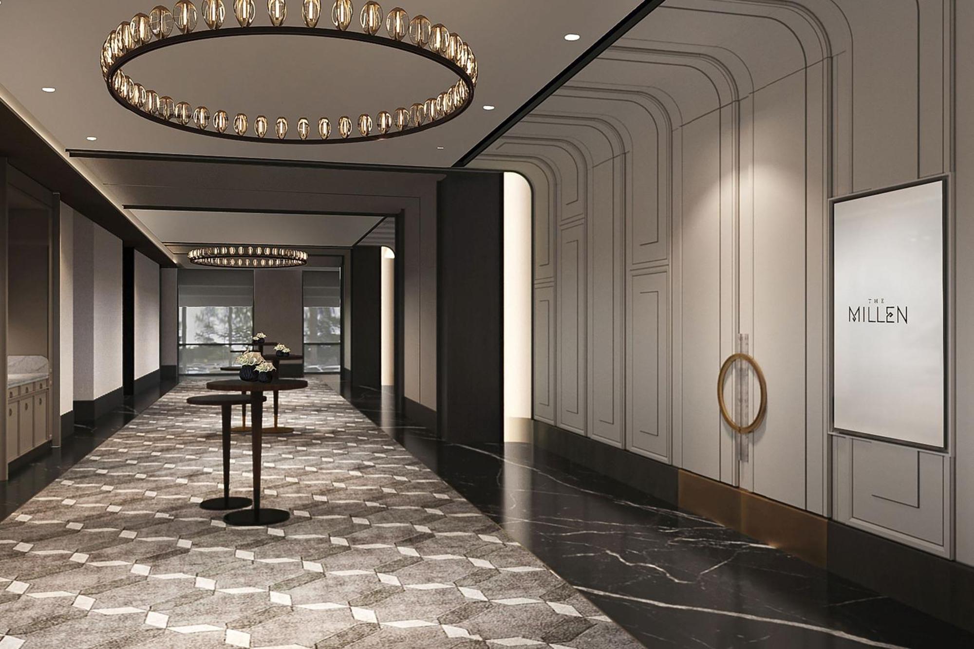 槟城诺瑟姆套房酒店 乔治敦 外观 照片 The interior of the hotel
